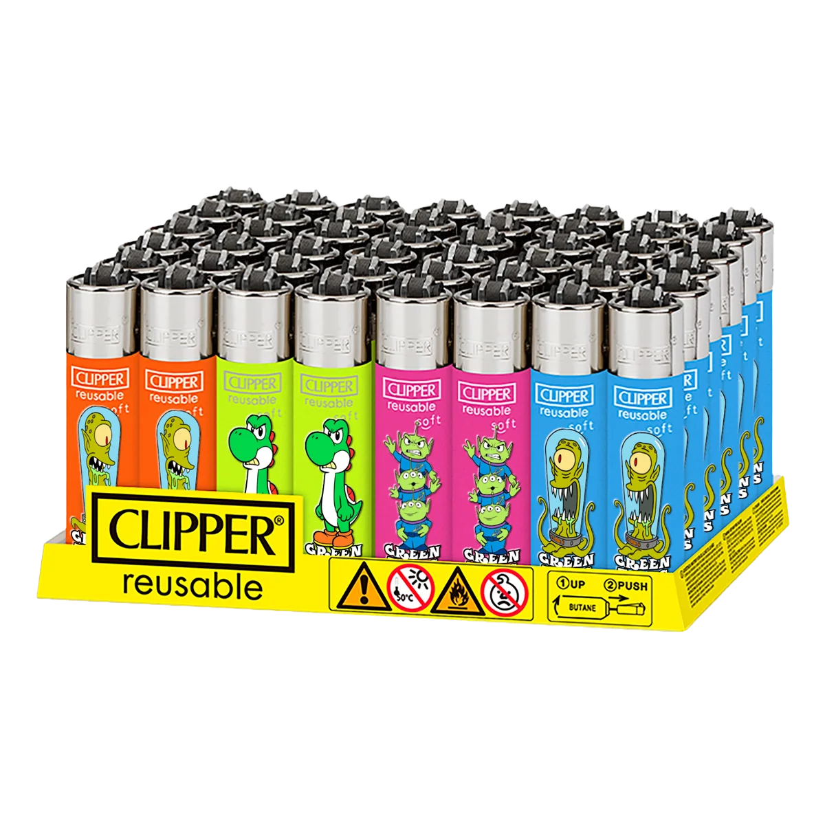 Neon Green Toons 3 en expositor
