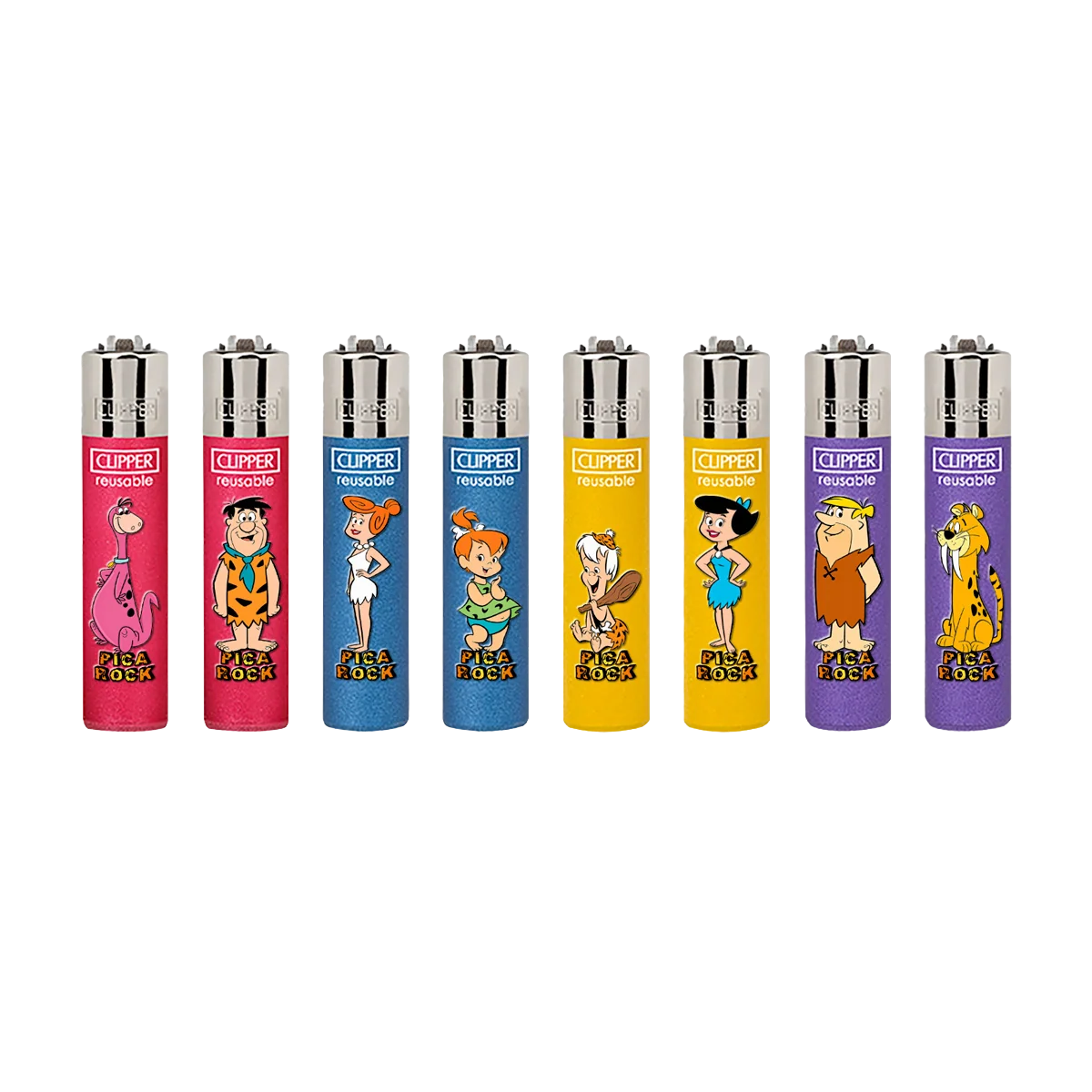 Picarock Toons, línea de ocho encendedores personalizados