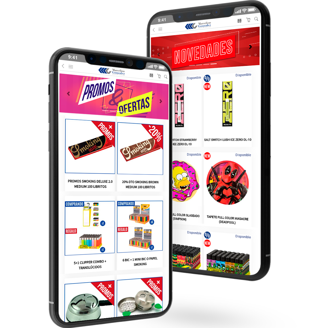newsletter-mockup articulos-del-fumador-Marcelino-Gonzalez-SA-Distribuidor